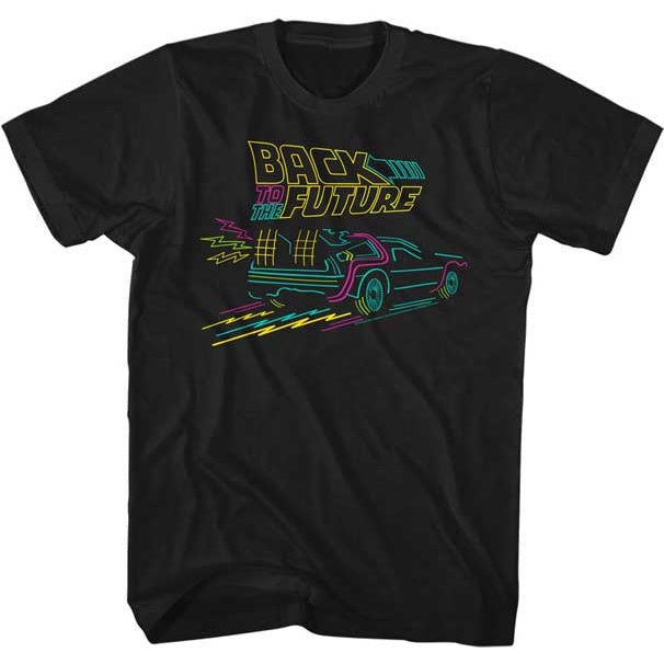 Back To The Future Neon T-Shirt product image 1