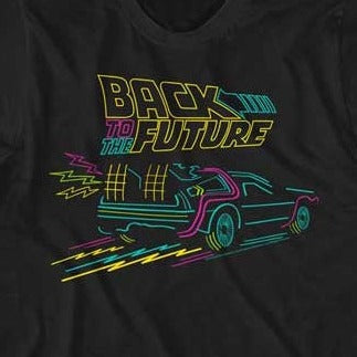 Back To The Future Neon T-Shirt product image 2