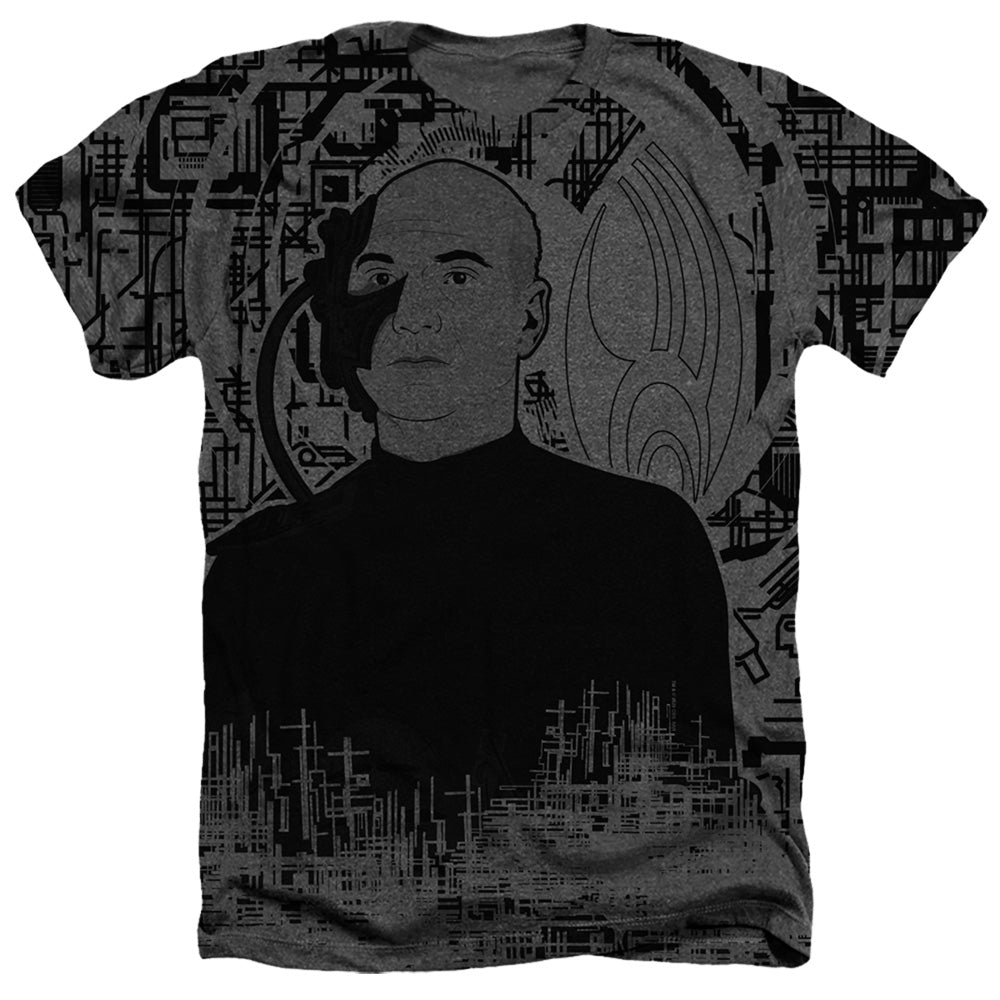 Men's Star Trek The Next Generation Picard Borg Sublimated product image 1