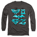 Men's DC Superhero Girls Line Art Group Long Sleeve Tee product image 1