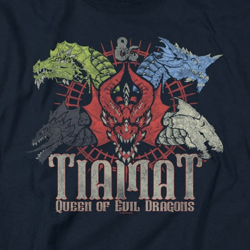 Dungeons and Dragons Tiamat Queen of Evil T-Shirt product image 2
