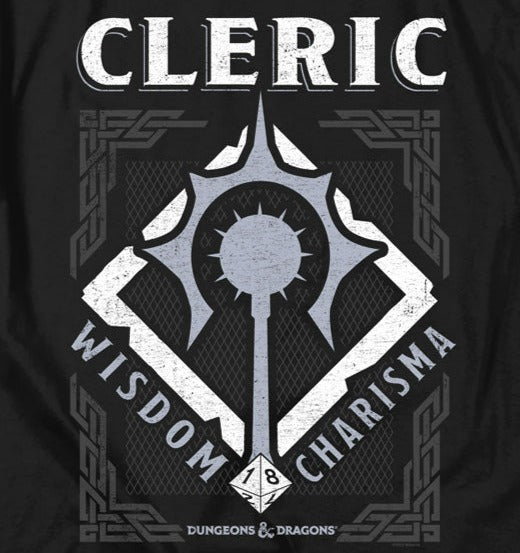 Dungeons And Dragons Cleric T-Shirt product image 2