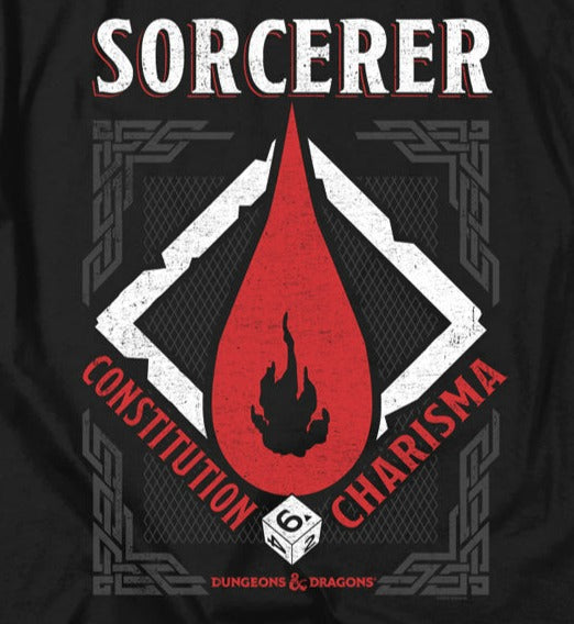 Dungeons and Dragons Sorcerer T-Shirt product image 2