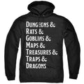 Men's Dungeons And Dragons Dungeon List Pullover Hoodie product image 1