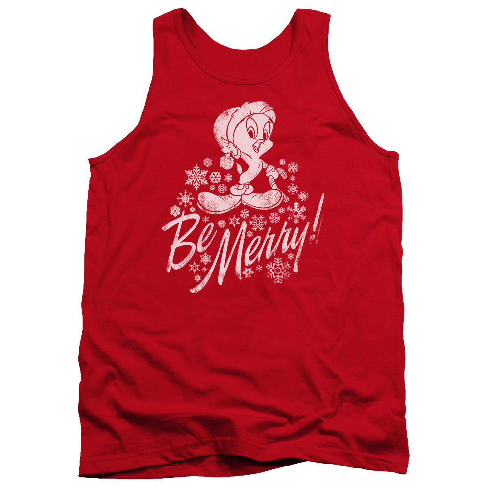 Men's Looney Tunes Merry Tweety Tank Top