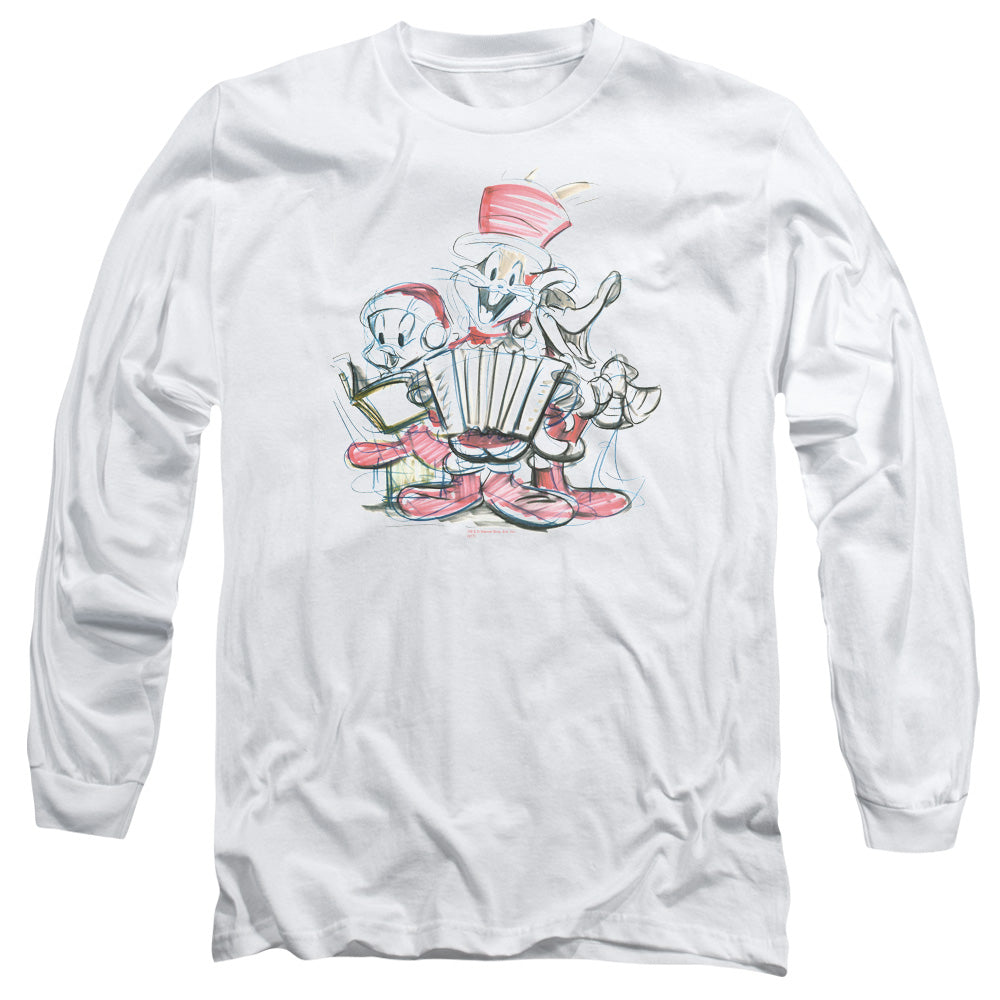 Men's Looney Tunes Holiday Sketch Long Sleeve Tee product image 1