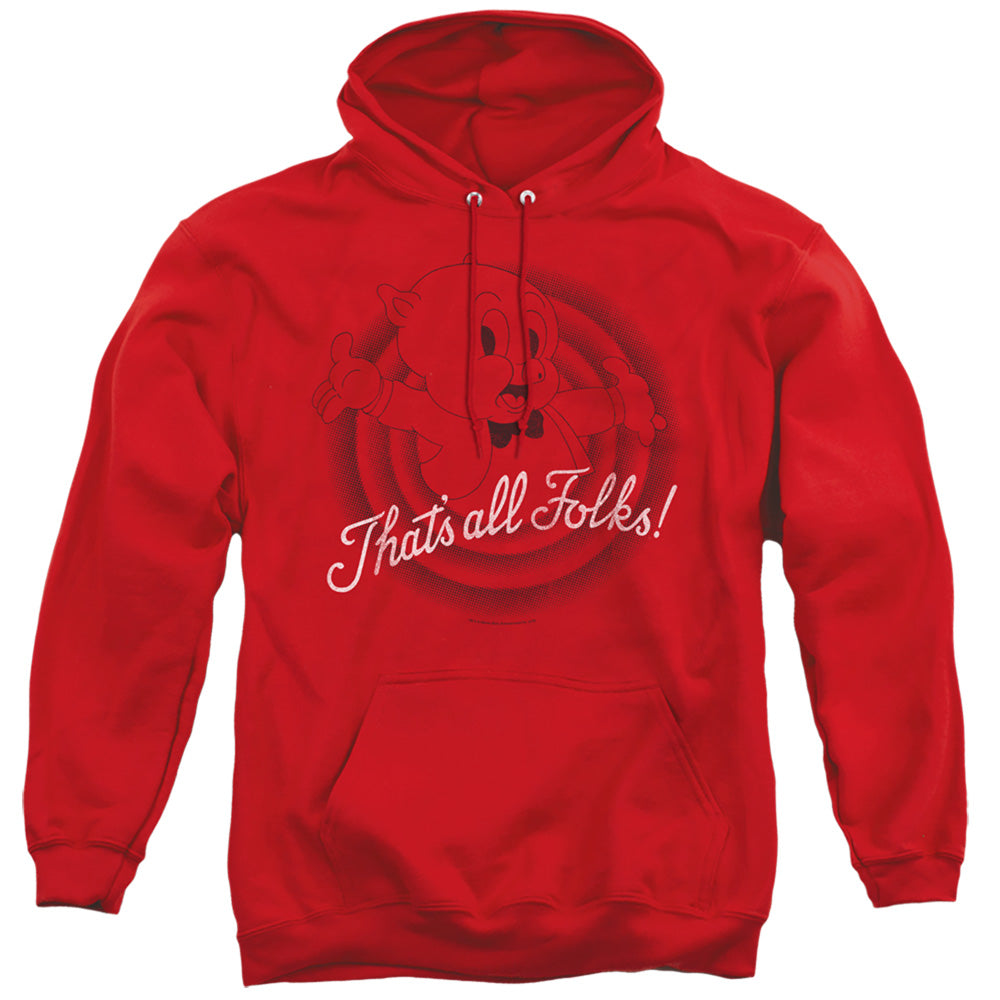 Men's Looney Tunes Thats All Folks Pullover Hoodie product image 1