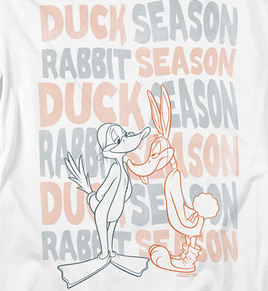 Looney Tunes Duck Season Rabbit T-Shirt product image 2