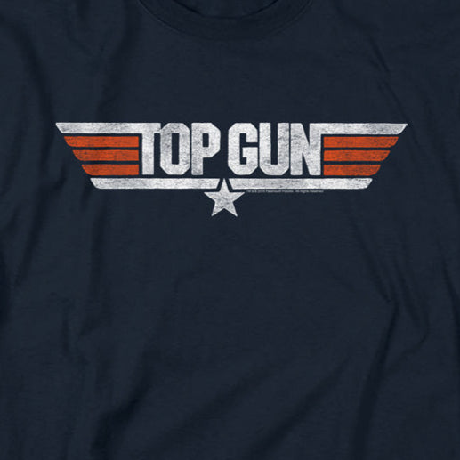 Top Gun Distressed Logo T-Shirt product image 2