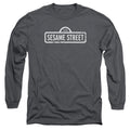 Men's Sesame Street One Color Logo Long Sleeve Tee product image 1