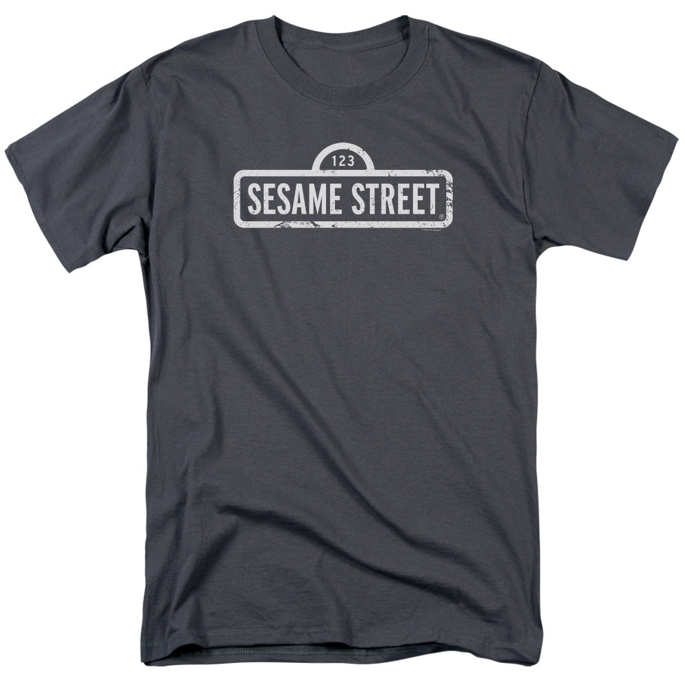 Men's Sesame Street One Color Logo Tee product image 1