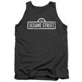 Men's Sesame Street One Color Logo Tank Top