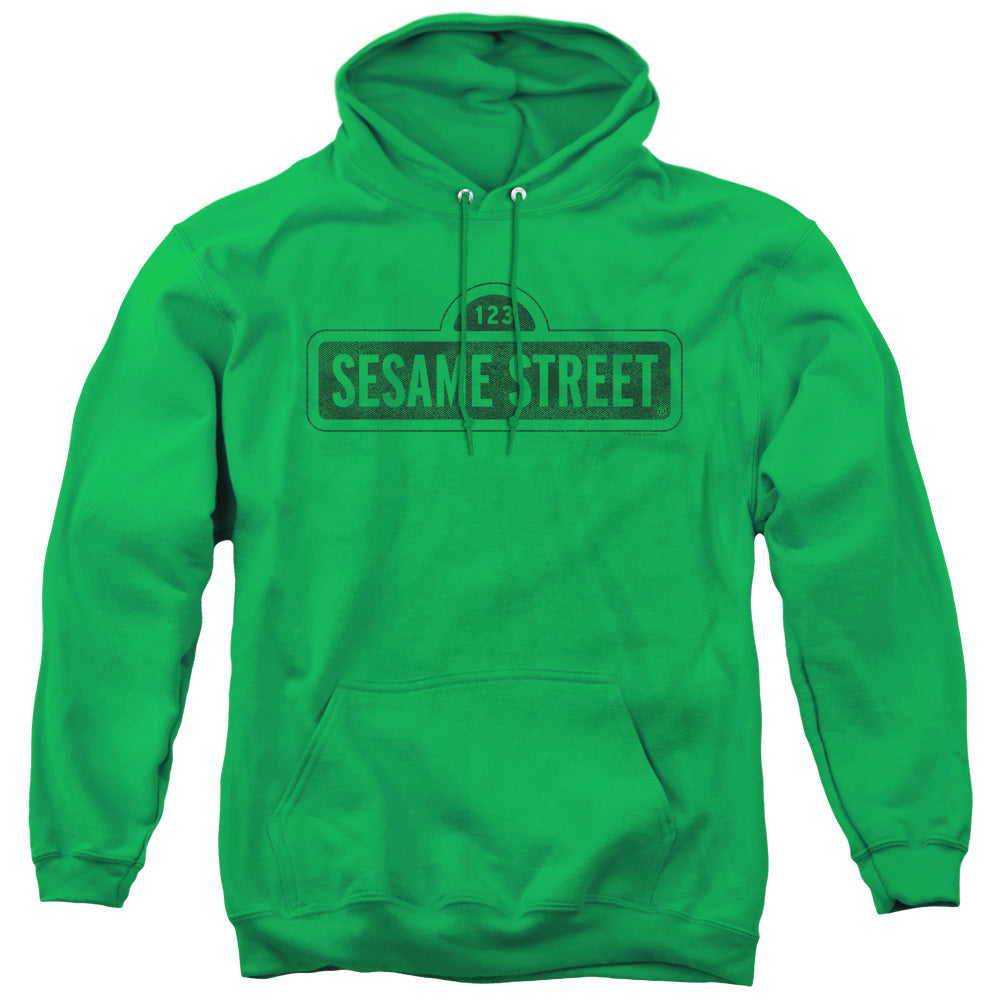 Men's Sesame Street One Color Dark Pullover Hoodie product image 1