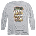 Men's Sesame Street Talk Dirty To Me Long Sleeve Tee product image 1