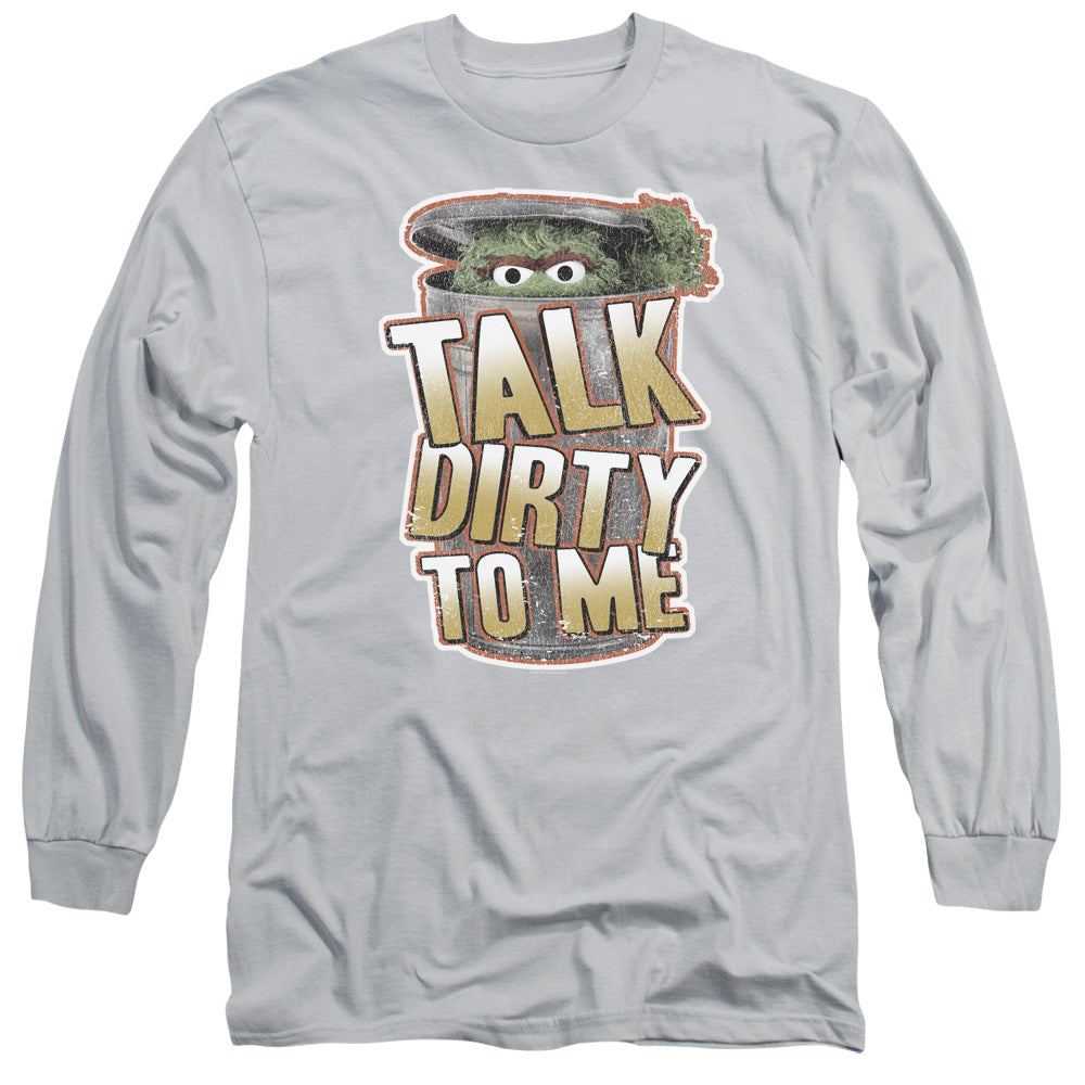 Men's Sesame Street Talk Dirty To Me Long Sleeve Tee product image 1