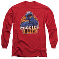 Men's Sesame Street Cookies 4 Life Long Sleeve Tee product image 1