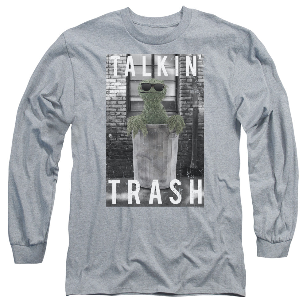 Men's Sesame Street Talkin Trash Long Sleeve Tee product image 1