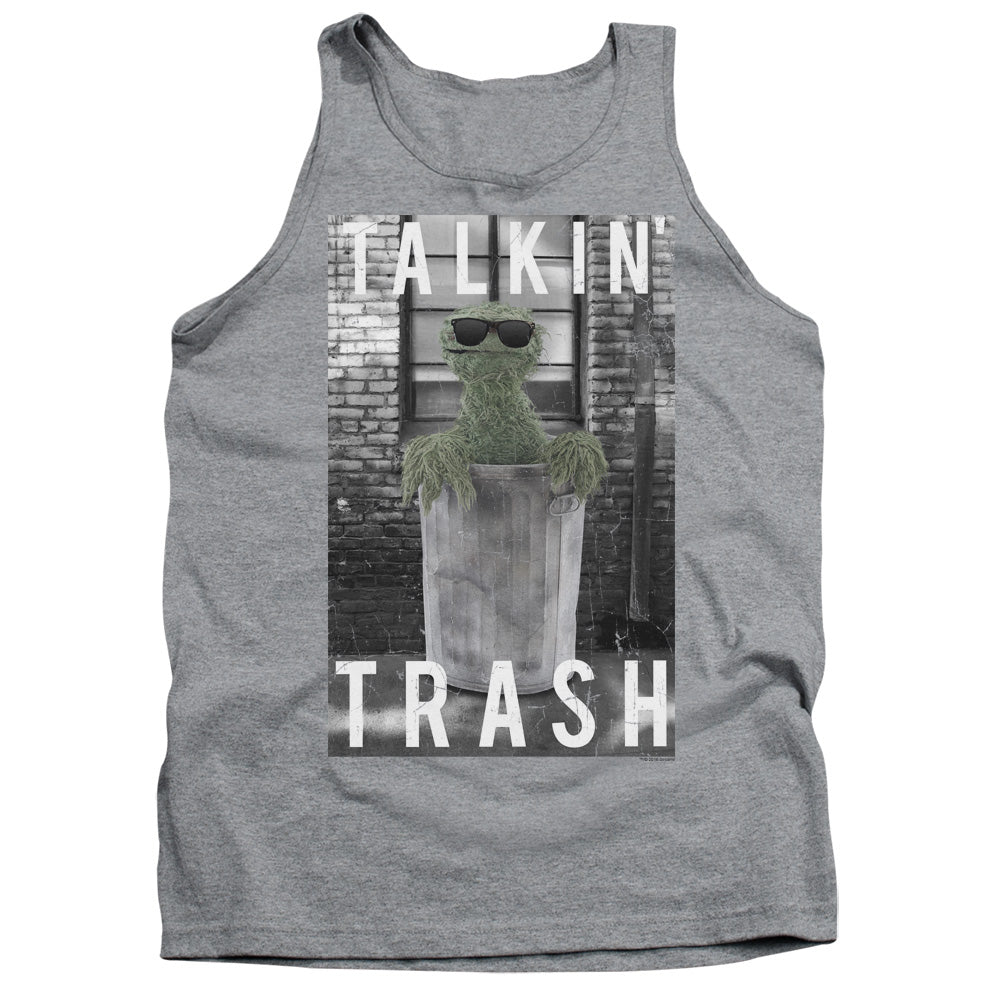 Men's Sesame Street Talkin Trash Tank Top