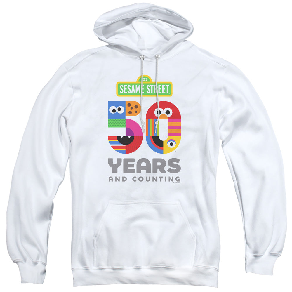 Men's Sesame Street 50 Years Logo Pullover Hoodie product image 1