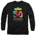 Men's Sesame Street 50 Years Logo Long Sleeve Tee product image 1