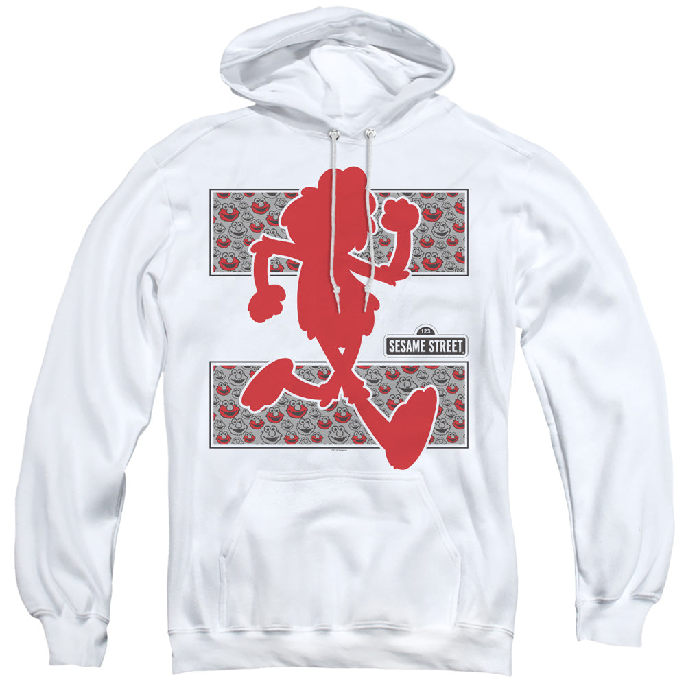 Men's Sesame Street Elmo Runs Pullover Hoodie product image 1