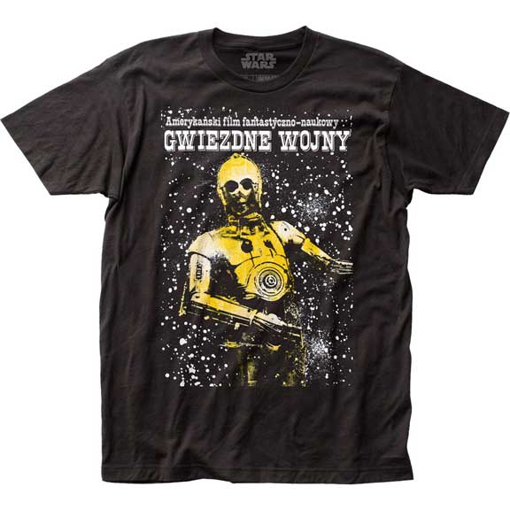 Star Wars Polish Poster T-Shirt