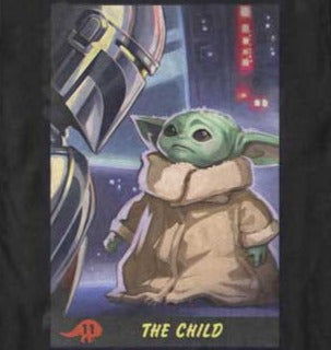 Star Wars The Mandalorian Little Trading Card T-Shirt product image 2