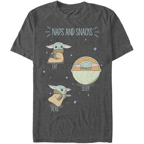 Star Wars The Mandalorian Snack Yoda T-Shirt product image 1
