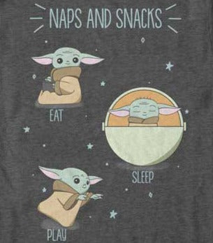 Star Wars The Mandalorian Snack Yoda T-Shirt product image 2
