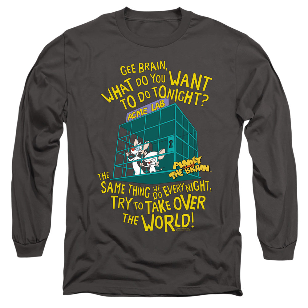 Pinky And The Brain World Long Sleeve T-Shirt product image 1