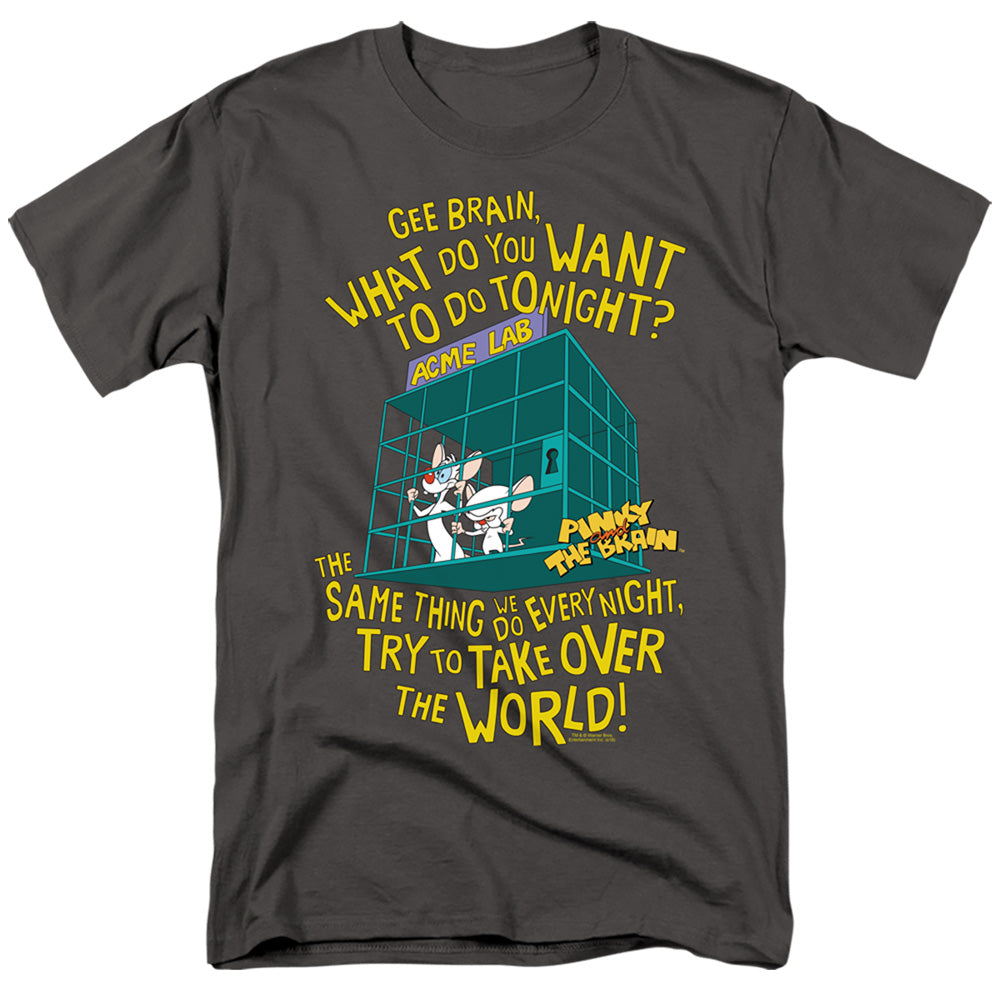 Men's Pinky And The Brain World Tee product image 1