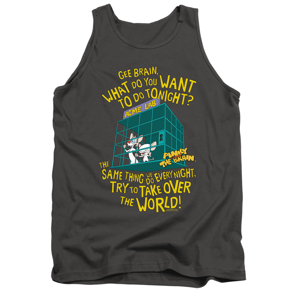 Men's Pinky And The Brain World Tank Top product image 1