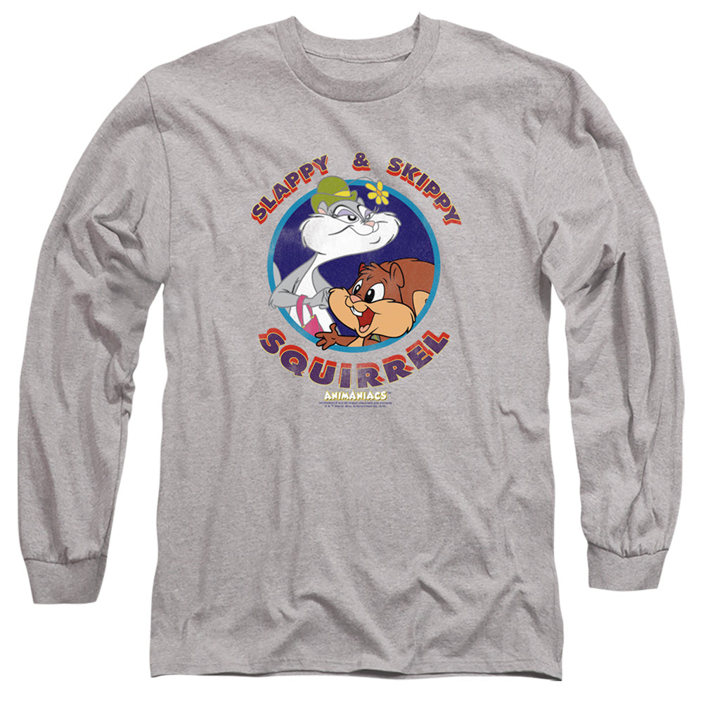 Men's Animaniacs Slappy & Skippy Squirrel Long Sleeve Tee product image 1