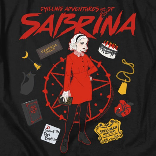 Chilling Adventures Of Sabrina Circle T-Shirt product image 2